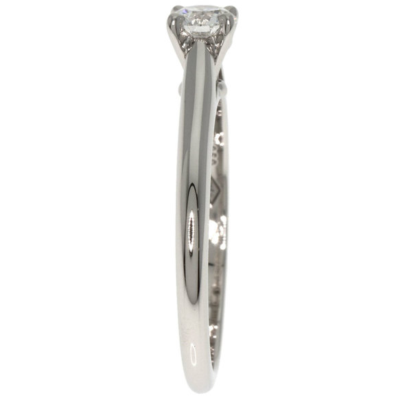 Cartier Solitaire Diamond #49 Ring Platinum PT950 Women's CARTIER - Picture 3 of 9